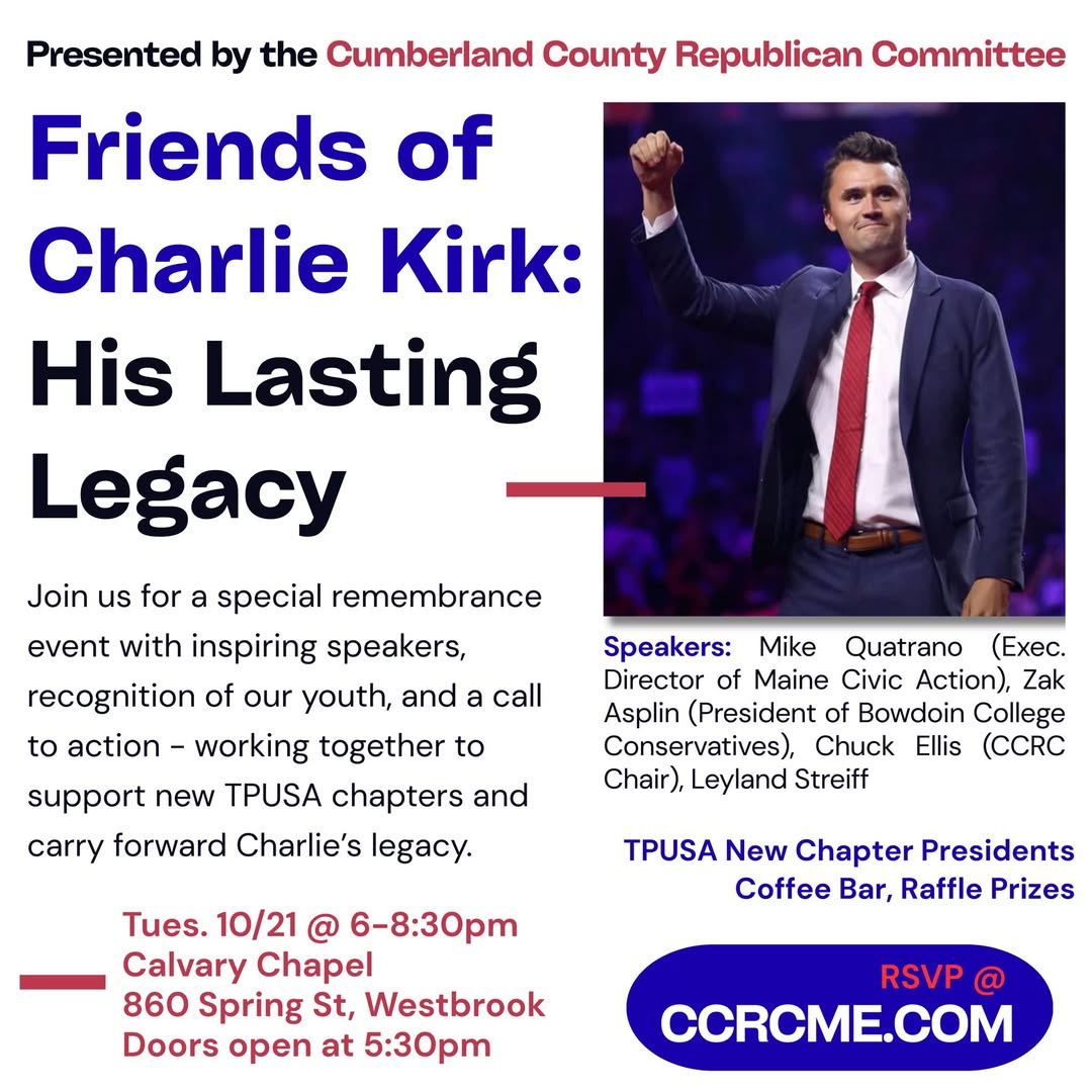 Friends of Charlie Kirk - Maine GOP